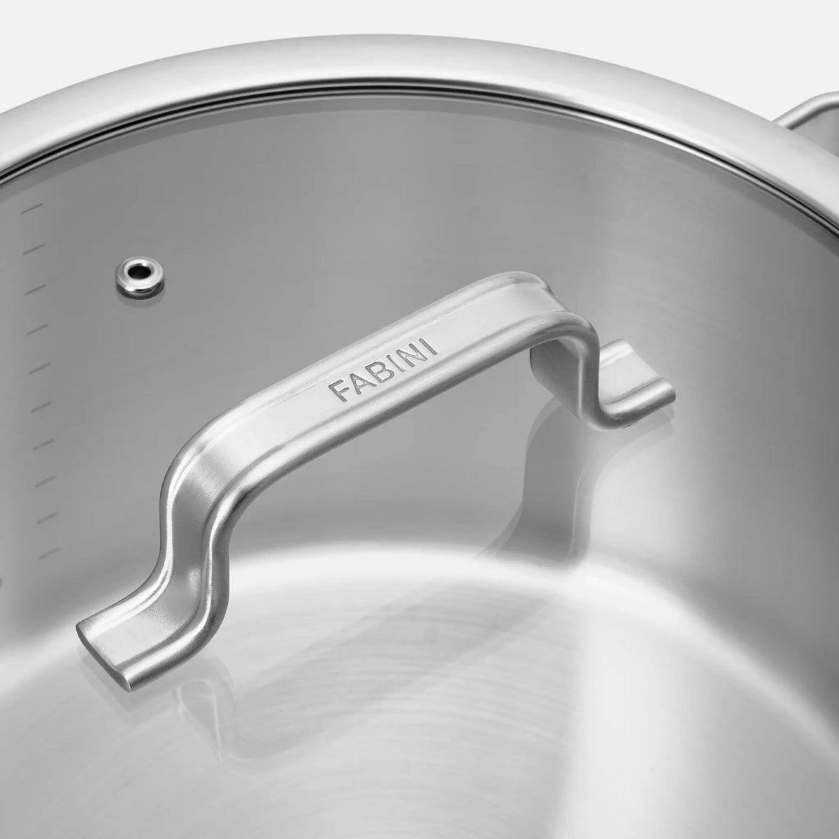 Garnek Core Standard, ø 18 cm (2 l) - Garnek bez nitów z jednowarstwowej stali nierdzewnej, z pokrywką