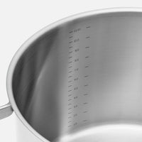 Garnek Core Standard, ø 28 cm (11 l) - Garnek bez nitów z jednowarstwowej stali nierdzewnej, z pokrywką
