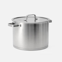 Garnek Core Standard, ø 28 cm (11 l) - Garnek bez nitów z jednowarstwowej stali nierdzewnej, z pokrywką