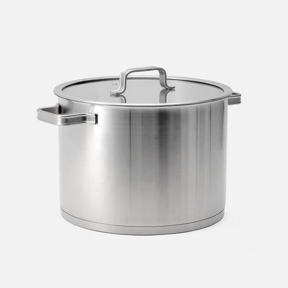 Garnek Core Standard, ø 28 cm (11 l) - Garnek bez nitów z jednowarstwowej stali nierdzewnej, z pokrywką
