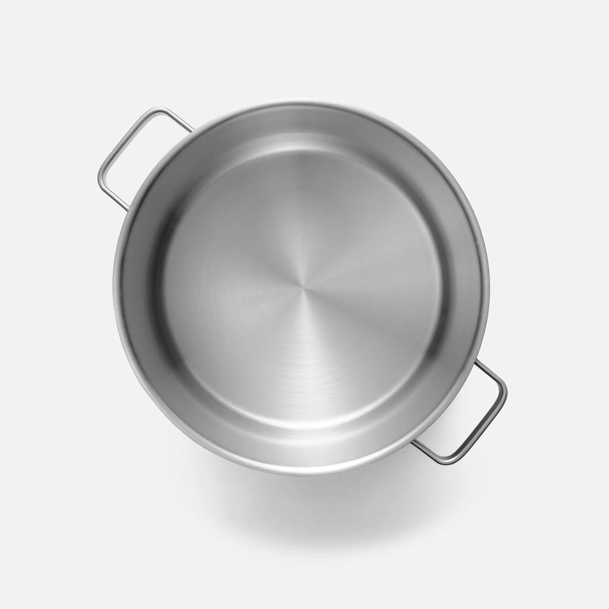 Garnek Core Standard, ø 28 cm (11 l) - Garnek bez nitów z jednowarstwowej stali nierdzewnej, z pokrywką