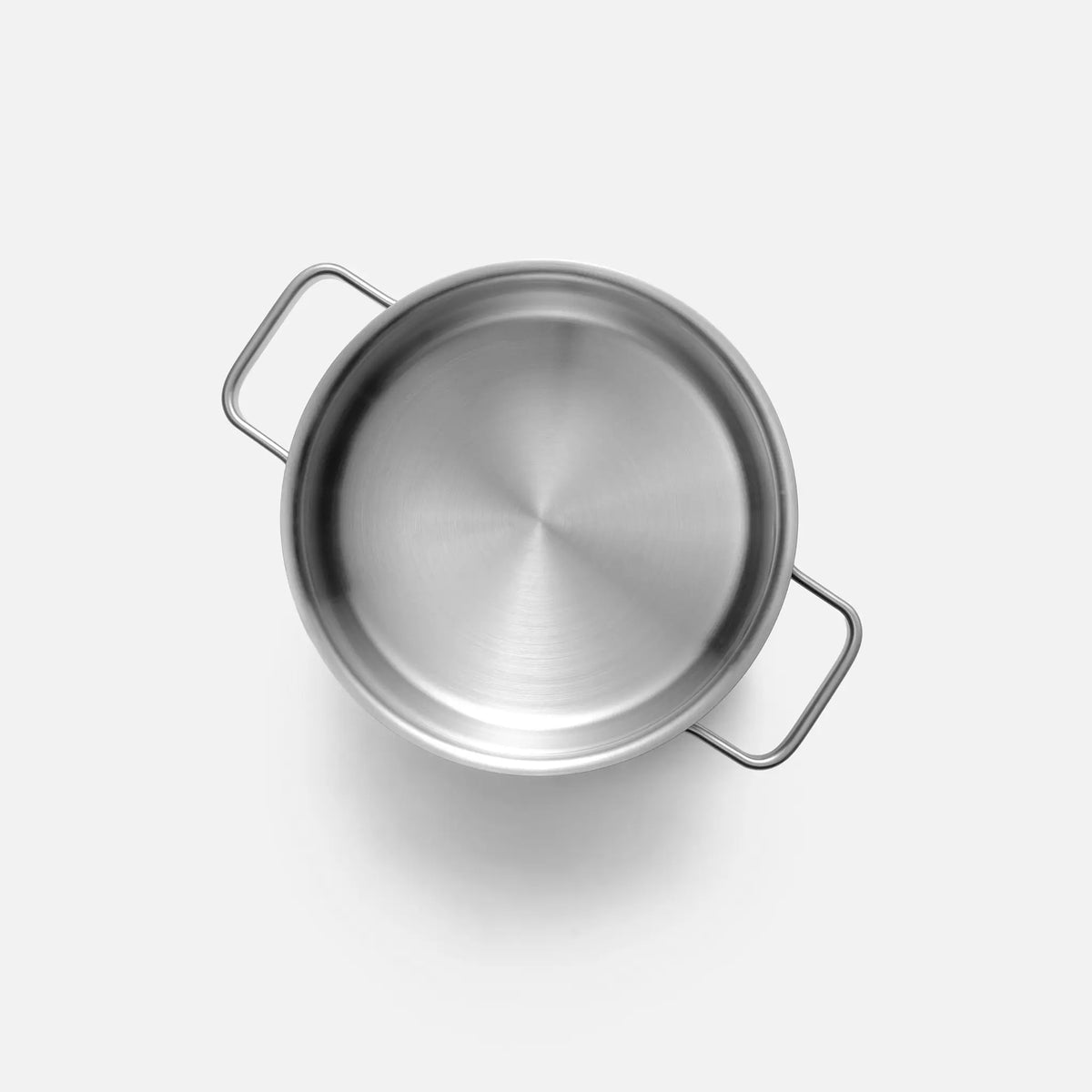 Garnek Core Standard, ø 18 cm (2 l) - Garnek bez nitów z jednowarstwowej stali nierdzewnej, z pokrywką