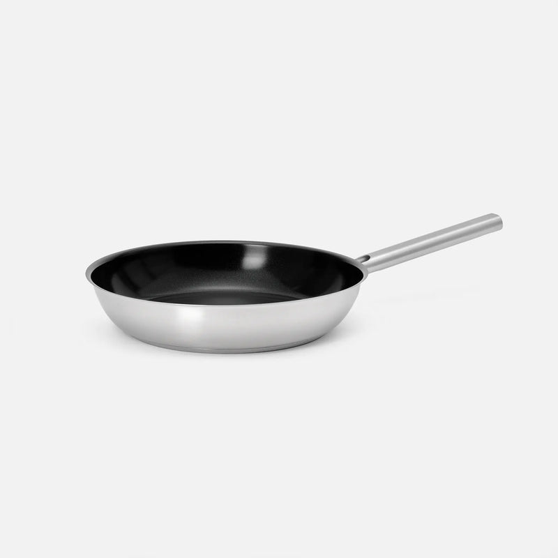 Patelnia Core Standard, ø 30 cm - Nieprzywierająca patelnia bez nitów z jednowarstwowej stali nierdzewnej z powłoką ceramiczną, bez pokrywki