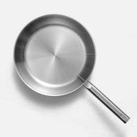 Patelnia Core Standard, ø 30 cm - Patelnia bez nitów z jednowarstwowej stali nierdzewnej, bez pokrywki