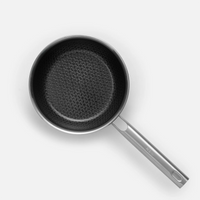 Stożkowy rondel Hybrid Standard, ø 20 cm (1,5 l) - Rondel bez nitów z wielowarstwowej stali nierdzewnej z hybrydową powłoką ceramiczną, z pokrywką