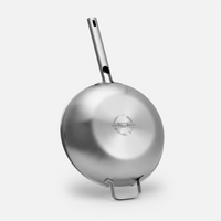Patelnia wok Hybrid Standard, ø 30 cm - Patelnia bez nitów z wielowarstwowej stali nierdzewnej z hybrydową powłoką ceramiczną, z pokrywką