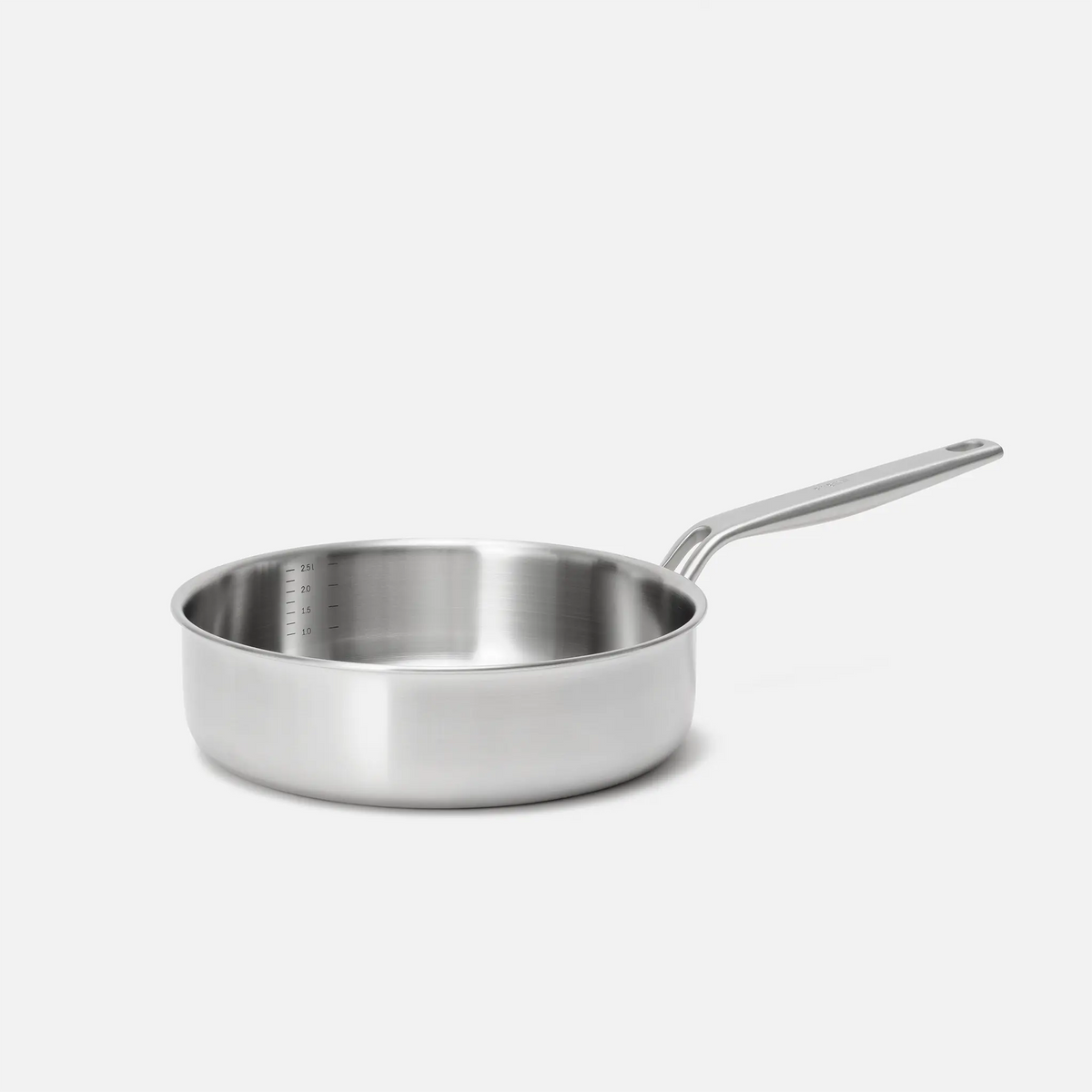 Głęboka patelnia Lucca 4.0 Pro, ø 24 cm (2,5 l) - Patelnia bez nitów z wielowarstwowej stali nierdzewnej z pokrywką