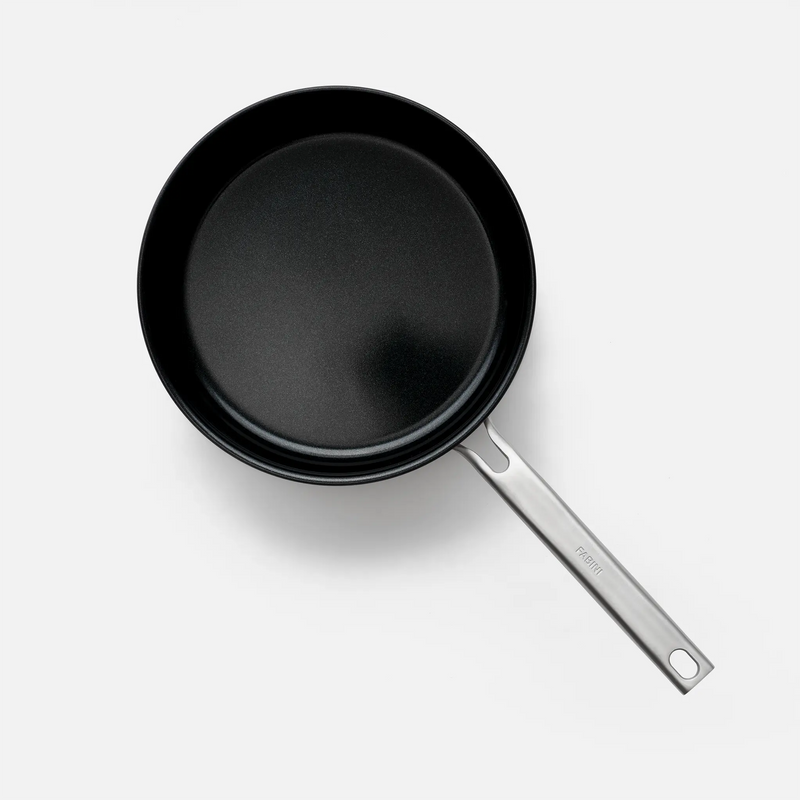 Głęboka patelnia Lucca 4.0 Pro, ø 24 cm (2,5 l) - Nieprzywierająca patelnia bez nitów z wielowarstwowej stali nierdzewnej z powłoką ceramiczną z pokrywką