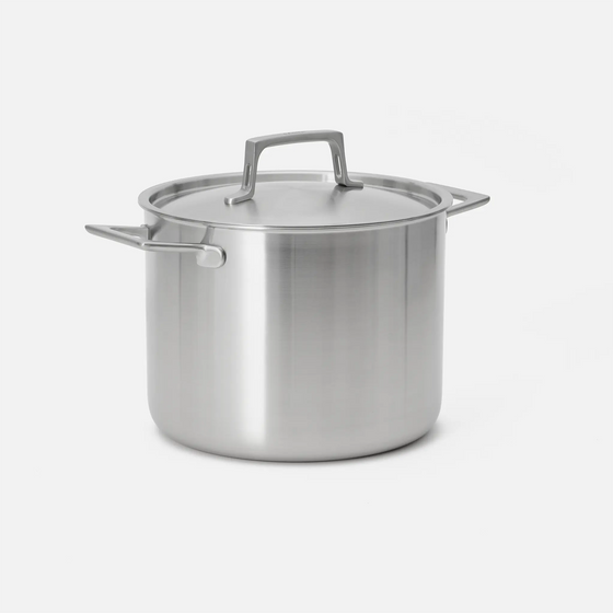Garnek Lucca 4.0 Pro, ø 24 cm (8 l) - Garnek bez nitów z wielowarstwowej stali nierdzewnej z pokrywką