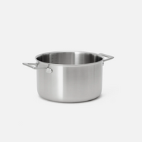 Garnek Lucca 4.0 Pro, ø 24 cm (5,5 l) - Garnek bez nitów z wielowarstwowej stali nierdzewnej z pokrywką