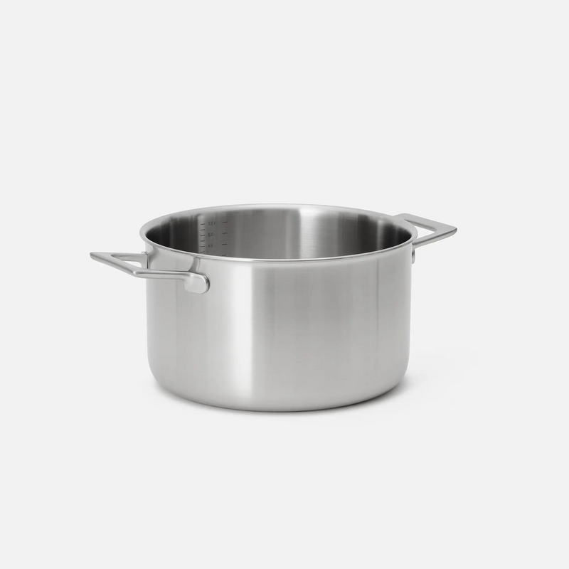 Garnek Lucca 4.0 Pro, ø 24 cm (5,5 l) - Garnek bez nitów z wielowarstwowej stali nierdzewnej z pokrywką