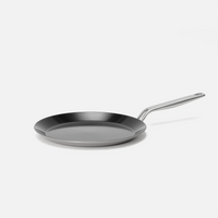 Patelnia do naleśników Lucca 4.0 Pro, ø 28 cm - Nieprzywierająca patelnia bez nitów z wielowarstwowej stali nierdzewnej z powłoką ceramiczną bez pokrywki