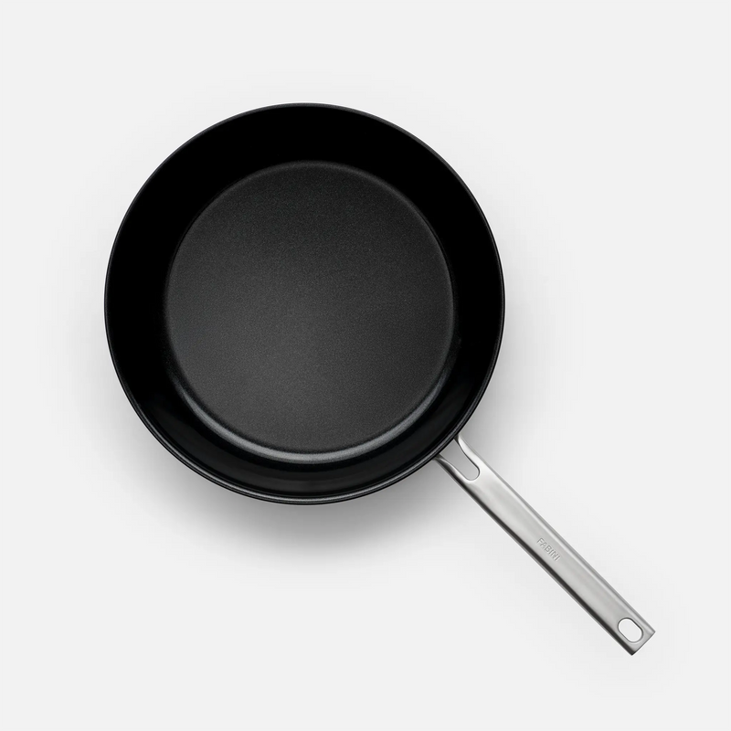 Patelnia Lucca 4.0 Pro, ø 30 cm - Nieprzywierająca patelnia bez nitów z wielowarstwowej stali nierdzewnej z powłoką ceramiczną bez pokrywki