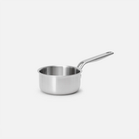 Rondel Lucca 4.0 Pro, ø 14 cm (0,8 l) - Rondel bez nitów z wielowarstwowej stali nierdzewnej z pokrywką