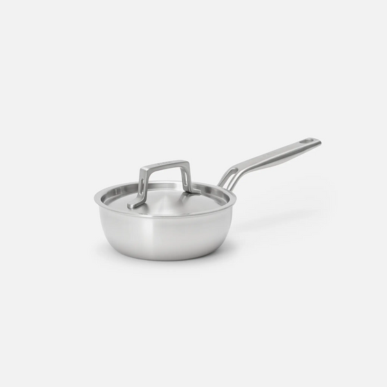 Stożkowy rondel Lucca 4.0 Pro, ø 16 cm (0,8 l) - Rondel bez nitów z wielowarstwowej stali nierdzewnej z pokrywką
