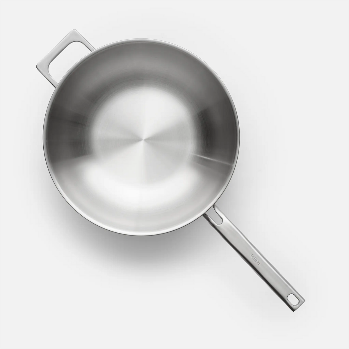 Patelnia wok Lucca 4.0 Pro, ø 30 cm - Patelnia bez nitów z wielowarstwowej stali nierdzewnej z pokrywką