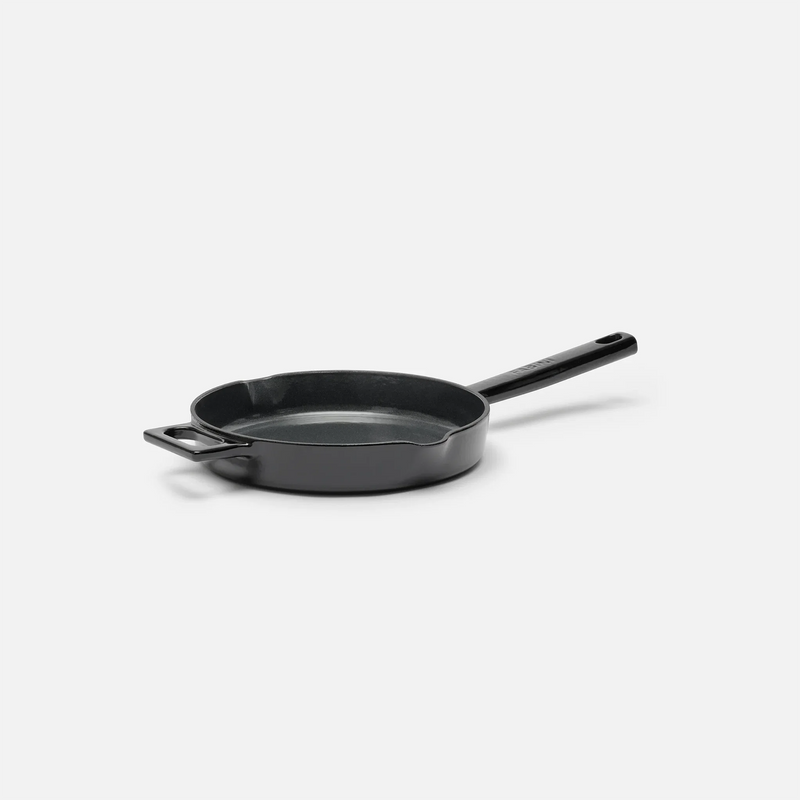 Patelnia Mattia 3.0 Standard, ø 20 cm - Patelnia żeliwna emaliowana, błyszcząca czarna