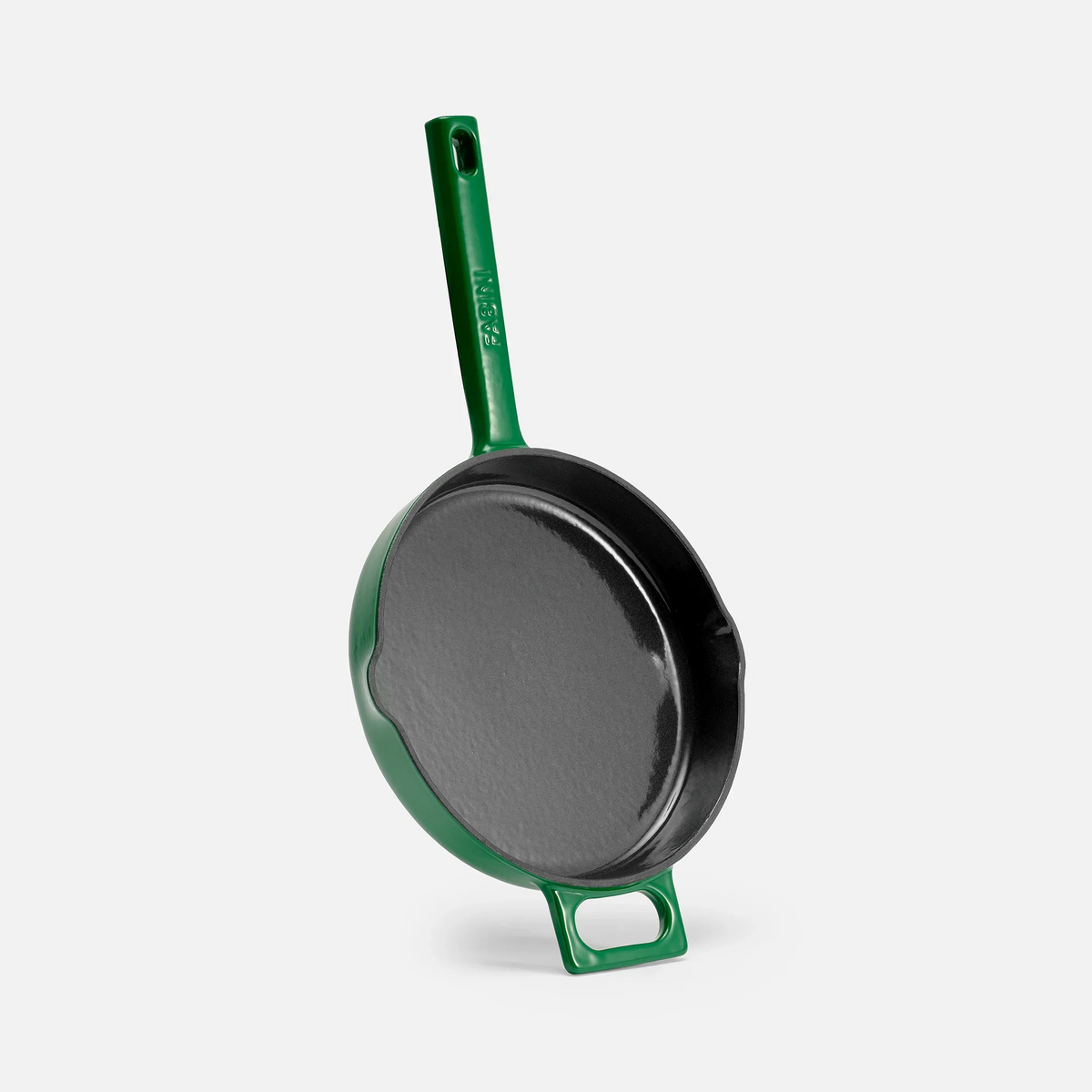 Patelnia Mattia 3.0 Standard, ø 20 cm - Patelnia żeliwna emaliowana, błyszcząca zielona