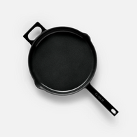 Patelnia Mattia 3.0 Standard, ø 26 cm - Patelnia żeliwna emaliowana, błyszcząca czarna