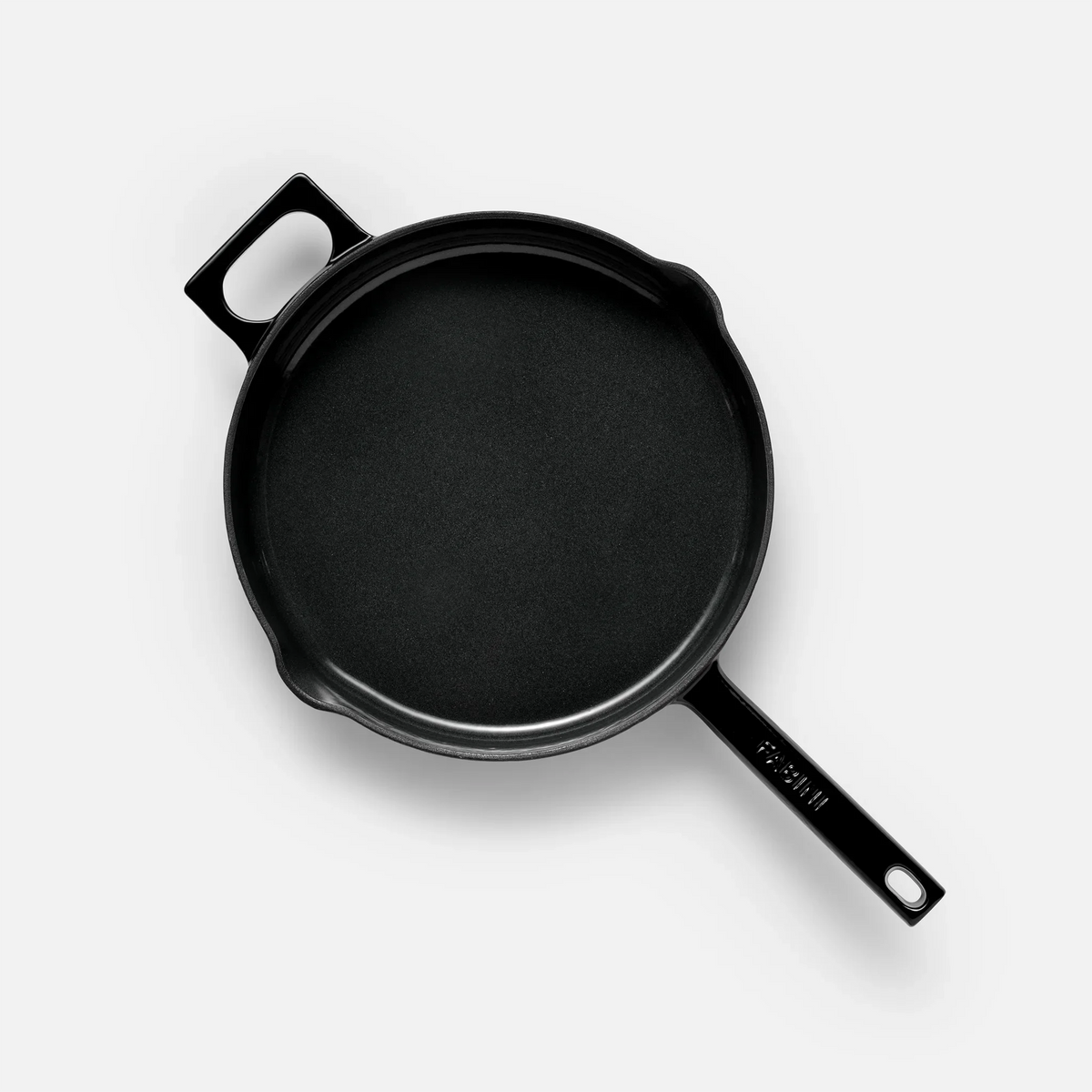 Patelnia Mattia 3.0 Standard, ø 26 cm - Patelnia żeliwna emaliowana, błyszcząca czarna