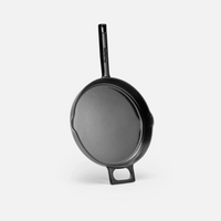 Patelnia Mattia 3.0 Standard, ø 26 cm - Patelnia żeliwna emaliowana, błyszcząca czarna