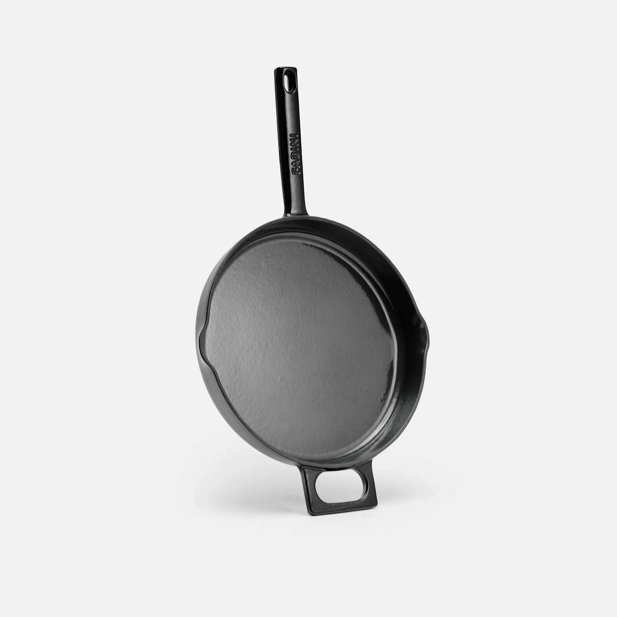 Patelnia Mattia 3.0 Standard, ø 26 cm - Patelnia żeliwna emaliowana, błyszcząca czarna