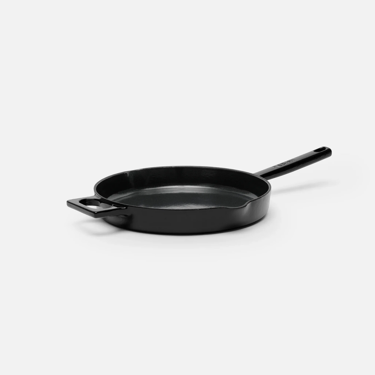Patelnia Mattia 3.0 Standard, ø 26 cm - Patelnia żeliwna emaliowana, błyszcząca czarna
