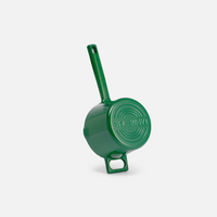 Rondel Mattia 3.0 Standard, ø 14 cm (1,65 l) - Rondel żeliwny emaliowany z pokrywką, błyszczący zielony