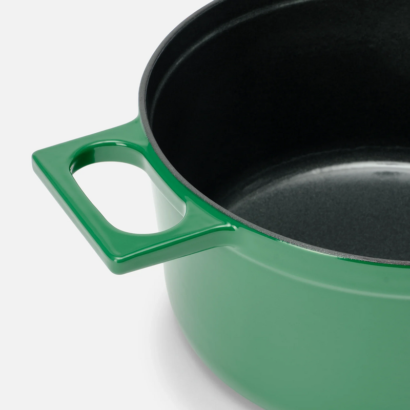 Zestaw naczyń do sztaplowania Mattia 3.0 Standard, ø 26 cm, 4 części - Naczynia żeliwne emaliowane, błyszczące zielone