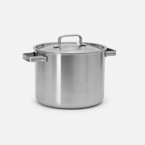 Garnek Lucca 4.0 Standard, ø 24 cm (8 l) - Garnek bez nitów z wielowarstwowej stali nierdzewnej z pokrywką