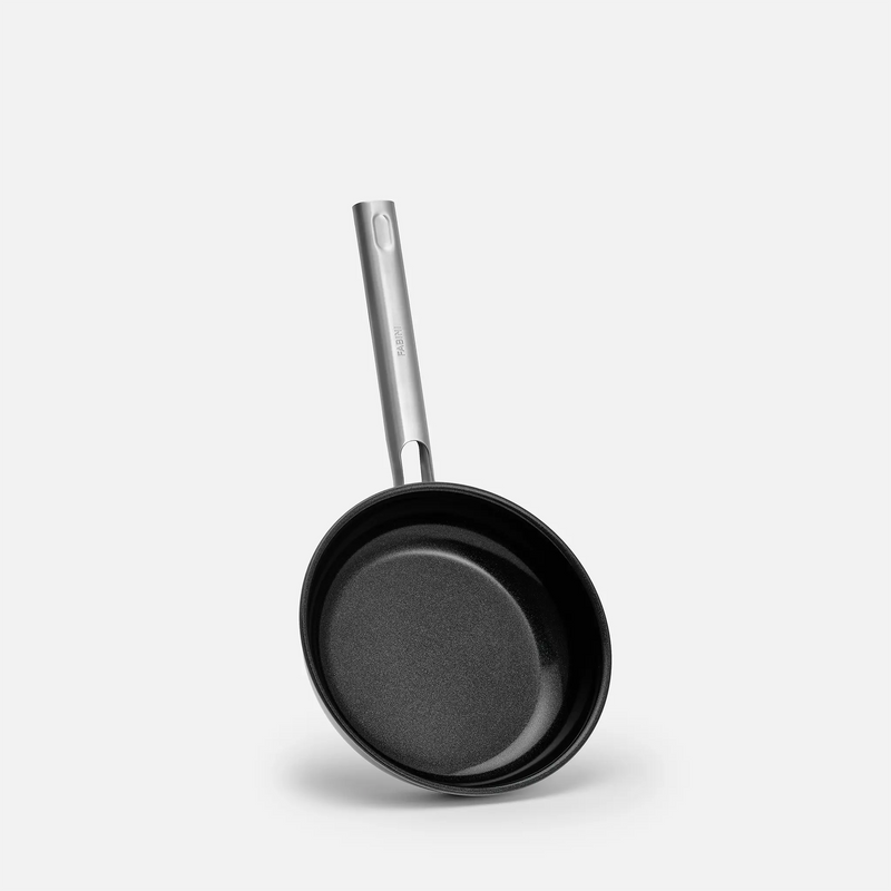 Patelnia Lucca 4.0 Standard, ø 20 cm - Nieprzywierająca patelnia bez nitów z wielowarstwowej stali nierdzewnej z powłoką ceramiczną bez pokrywki