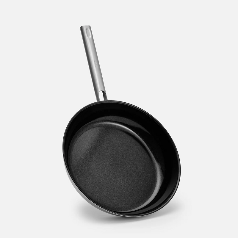 Patelnia Lucca 4.0 Standard, ø 30 cm - Nieprzywierająca patelnia bez nitów z wielowarstwowej stali nierdzewnej z powłoką ceramiczną bez pokrywki
