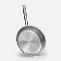 Patelnia Lucca 4.0 Standard, ø 30 cm - Patelnia bez nitów z wielowarstwowej stali nierdzewnej bez pokrywki