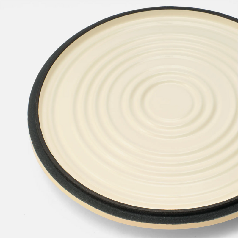 Rondel Mattia 3.0 Standard, ø 14 cm (1,65 l) - Rondel żeliwny emaliowany z pokrywką, błyszczący kremowy