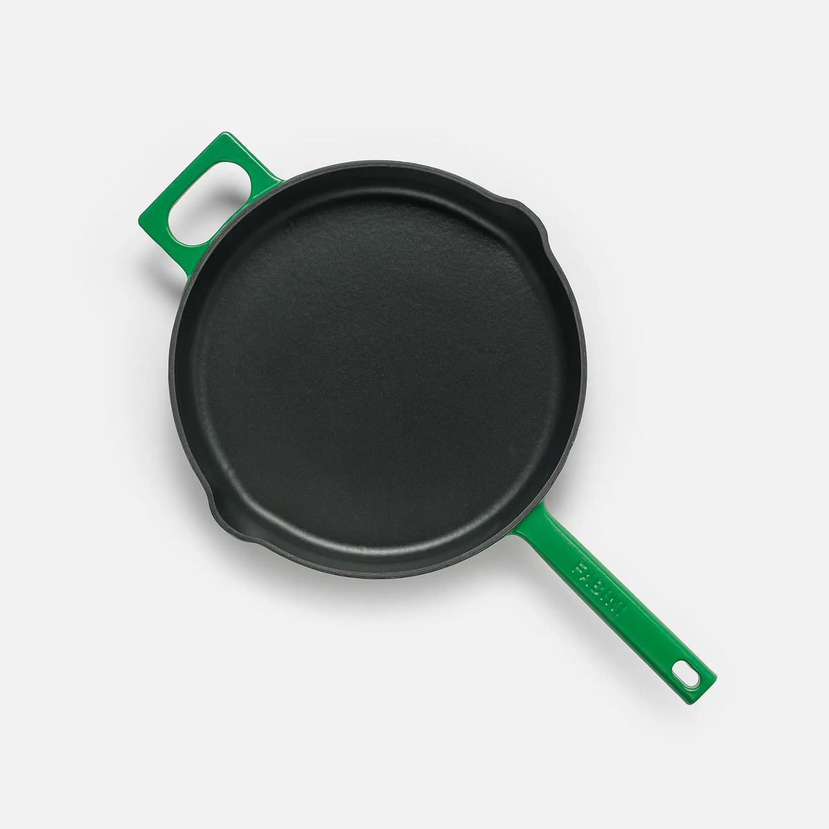 Patelnia Mattia 3.0 Standard, ø 26 cm - Patelnia żeliwna emaliowana, błyszcząca zielona