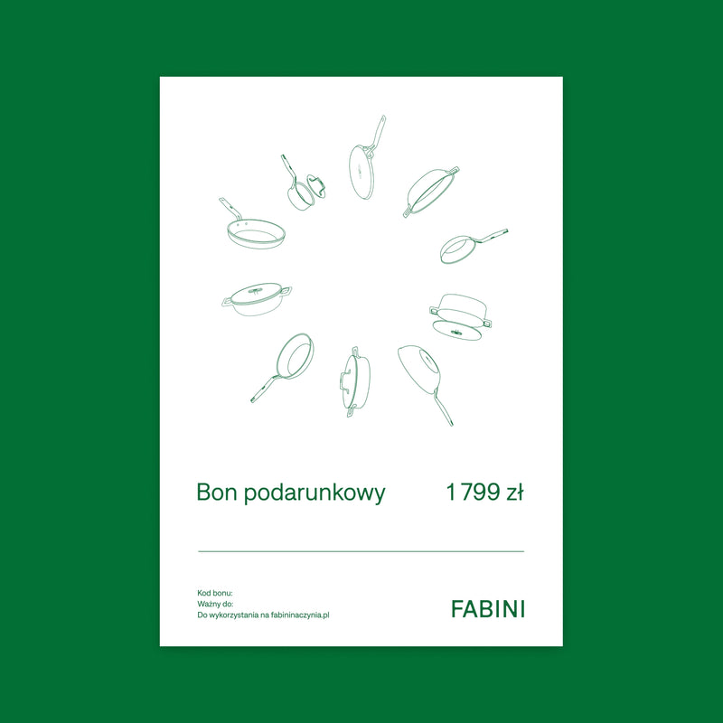 Bon podarunkowy 1 799 zł