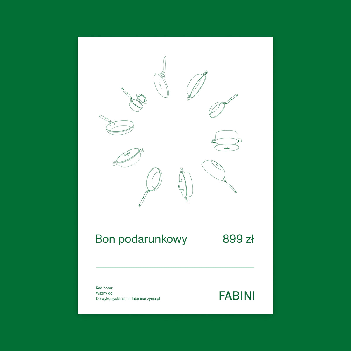 Bon podarunkowy 899 zł