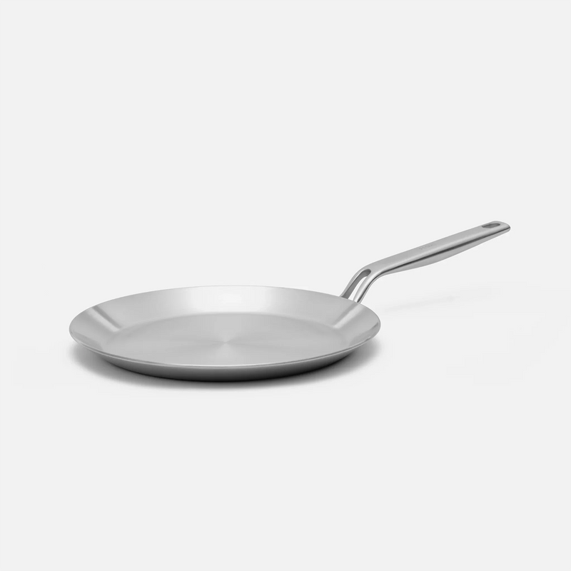 Patelnia do naleśników Lucca 4.0 Pro, ø 28 cm - Patelnia bez nitów z wielowarstwowej stali nierdzewnej bez pokrywki