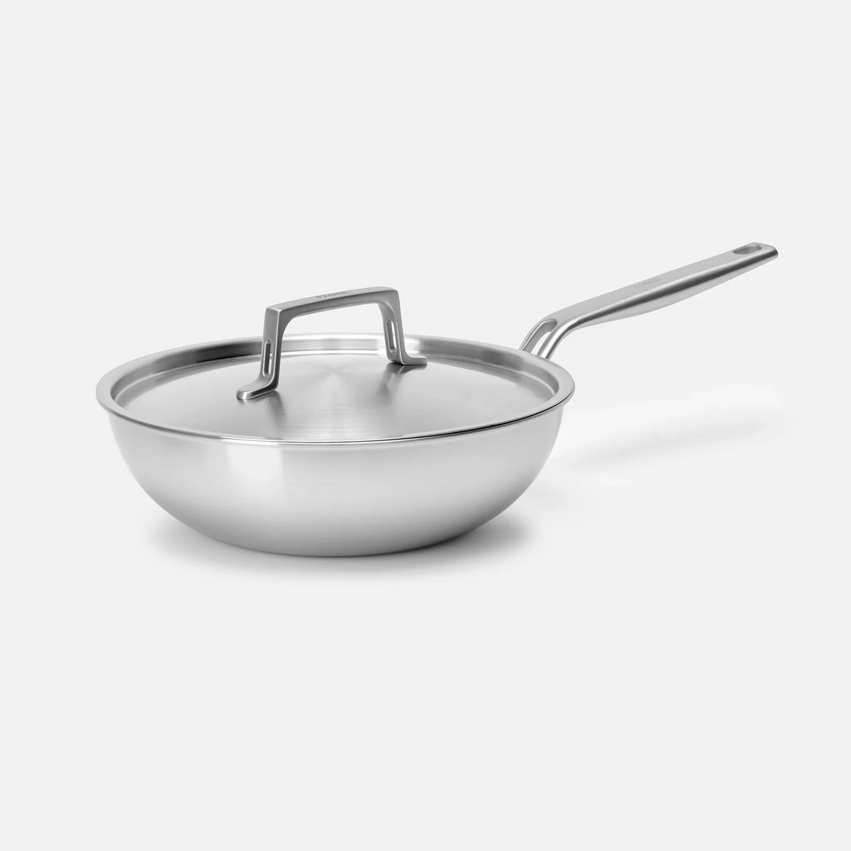 Patelnia wok Lucca 4.0 Pro, ø 26 cm - Patelnia bez nitów z wielowarstwowej stali nierdzewnej z pokrywką