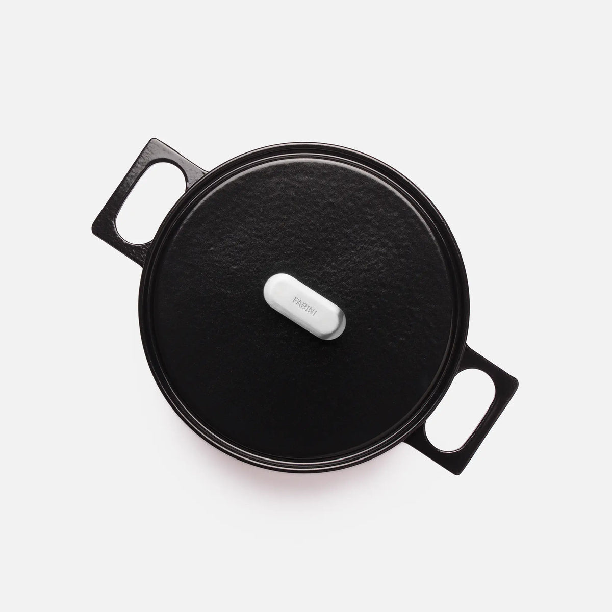 Garnek Mattia 3.0 Standard, ø 26 cm (5,5 l) - Garnek żeliwny emaliowany z pokrywką, błyszczący czarny