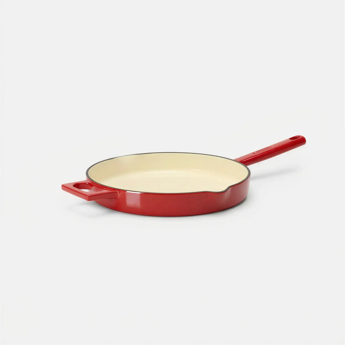 Patelnia Mattia 3.0 Standard, ø 26 cm - Patelnia żeliwna emaliowana, błyszcząca czerwona