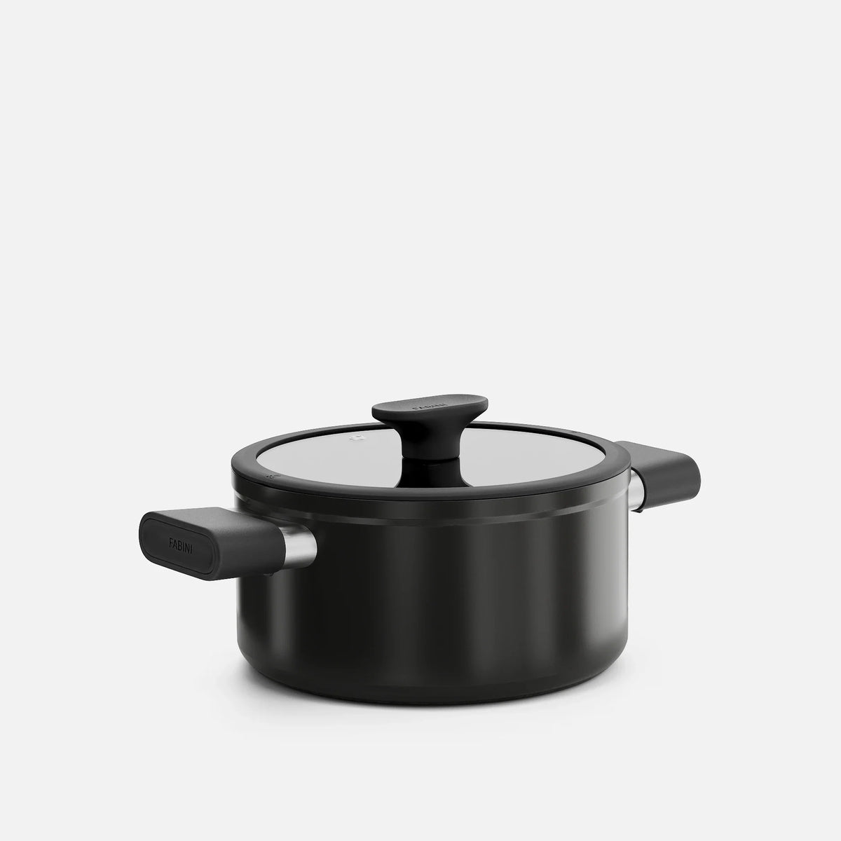 Garnek Meda 5.0 Economy, ø 20 cm (2,6 l) - Garnek z nieprzywierającą powłoką ceramiczną z pokrywką, kolor czarny