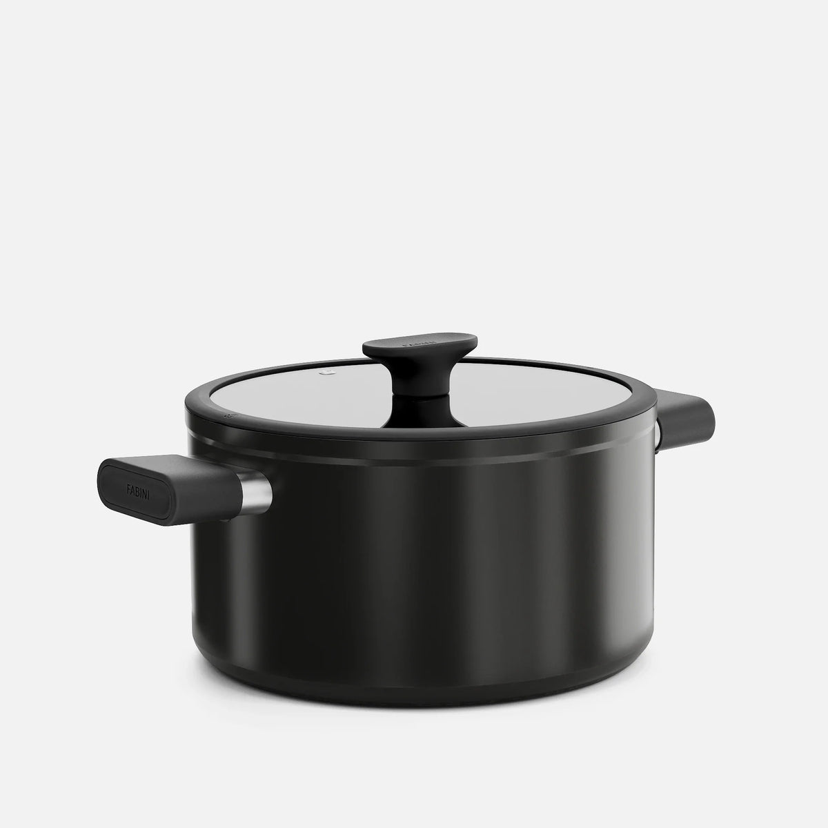 Garnek Meda 5.0 Economy, ø 24 cm (5,4 l) - Garnek z nieprzywierającą powłoką ceramiczną z pokrywką, kolor czarny