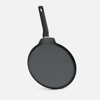 Patelnia do naleśników Meda 5.0 Economy, ø 28 cm - Patelnia z nieprzywierającą powłoką ceramiczną bez pokrywki, kolor czarny