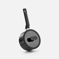 Rondel Meda 5.0 Economy, ø 16 cm (1,2 l) - Rondel z nieprzywierającą powłoką ceramiczną z pokrywką, kolor czarny