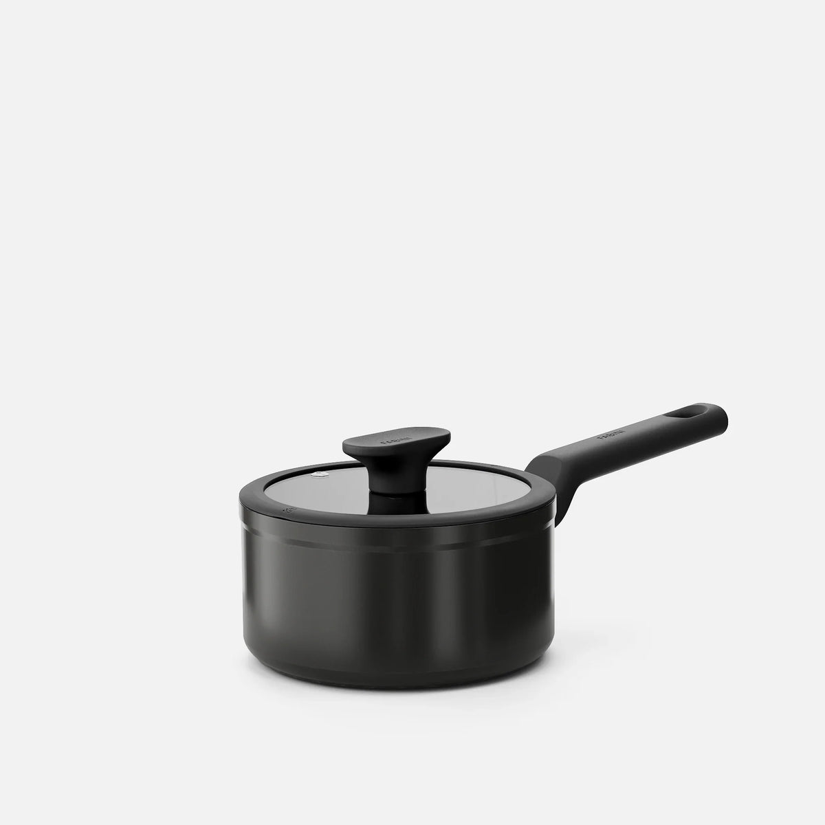 Rondel Meda 5.0 Economy, ø 16 cm (1,2 l) - Rondel z nieprzywierającą powłoką ceramiczną z pokrywką, kolor czarny