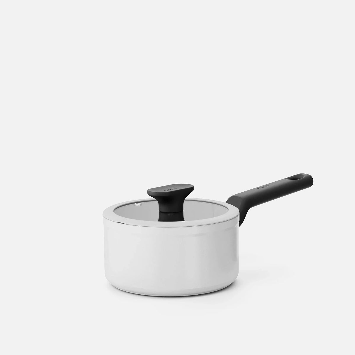 Rondel Meda 5.0 Economy, ø 16 cm (1,2 l) - Rondel z nieprzywierającą powłoką ceramiczną z pokrywką, kolor kremowy