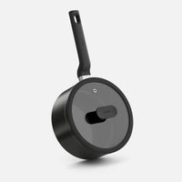Rondel Meda 5.0 Economy, ø 20 cm (2,4 l) - Rondel z nieprzywierającą powłoką ceramiczną z pokrywką, kolor czarny