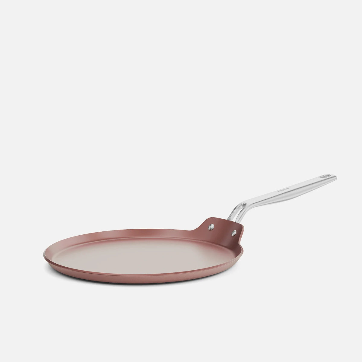 Patelnia do naleśników Meda 5.0 Pro, ø 28 cm - Patelnia z nieprzywierającą powłoką ceramiczną bez pokrywki, kolor brzoskwiniowy