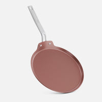 Patelnia do naleśników Meda 5.0 Pro, ø 28 cm - Patelnia z nieprzywierającą powłoką ceramiczną bez pokrywki, kolor brzoskwiniowy